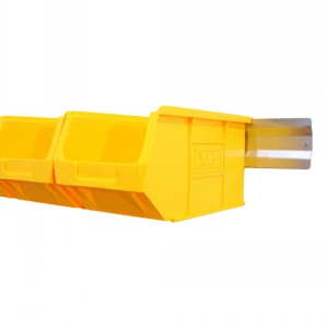 Parts Bins & Wall Rail Set 12 x Size 3